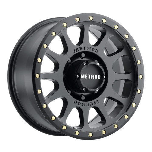 Method MR305 NV 20x10 -18mm Offset 8x6.5 130.81mm CB Matte Black Wheel - MR30521080518N Photo - Primary