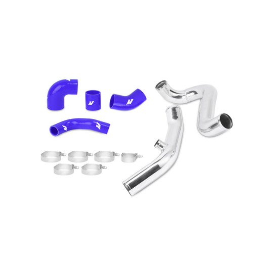 Mishimoto Mitsubishi Lancer Evolution 7/8/9 BLUE Upper Intercooler Pipe Kit - MMICP-EVO-01UBL Photo - Primary