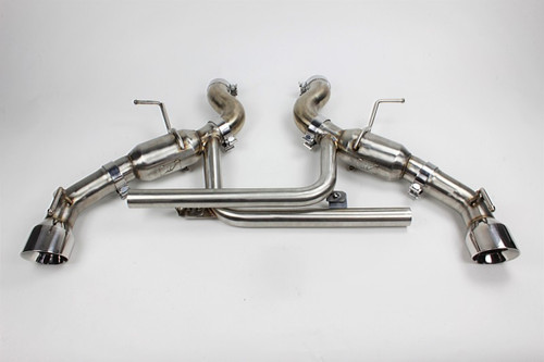 Mishimoto 2016+ Chevrolet Camaro SS Dual-Tip Pro Axle Back Exhaust w/ Polished Tips - MMEXH-CAM8-16ADTPP Photo - Primary