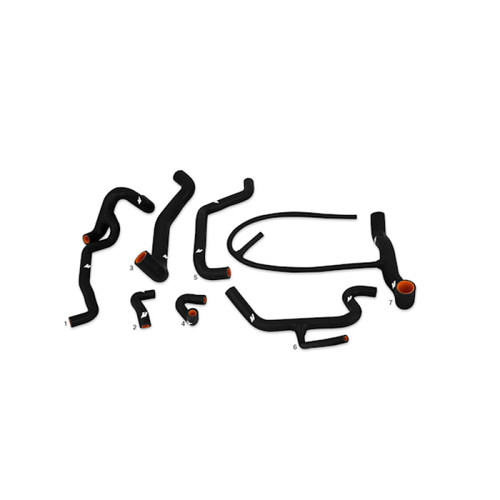 Mishimoto 95-98 Volkswagen Golf VR6 Black Silicone Hose Kit - MMHOSE-GLF-95BK User 1