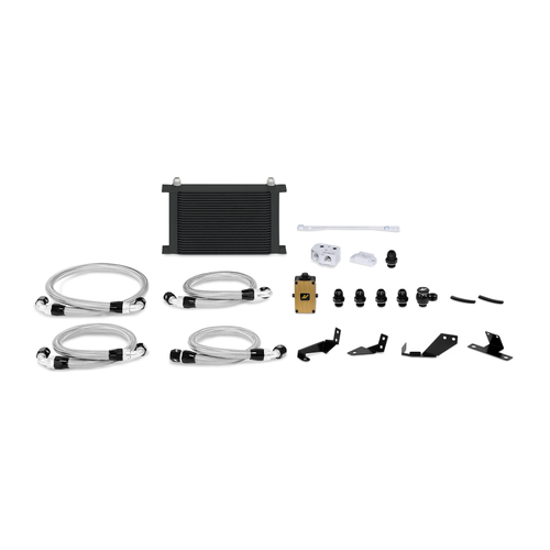 Mishimoto 04-06 Pontiac GTO 5.7L/6.0L Thermostatic Oil Cooler Kit - Black - MMOC-GTO-04TBK Photo - Primary