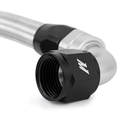 Mishimoto 4 Ft Stainless Steel Braided Hose w/ -10AN Fittings - MMSBH-10-4 Photo - Primary