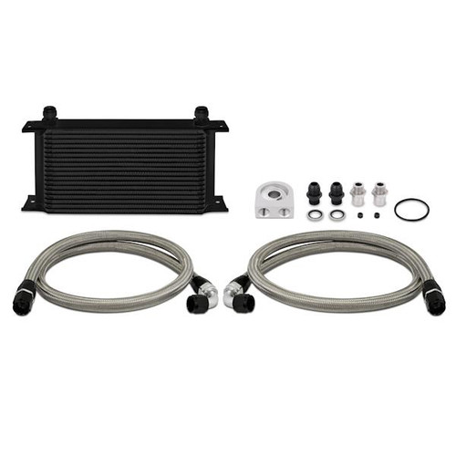 Mishimoto Universal 19 Row Oil Cooler Kit - Black - MMOC-ULBK Photo - Primary Mishimoto Universal 19 Row Oil Cooler Kit - Black - MMOC-ULBK Photo - Primary