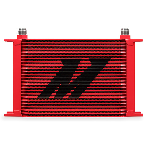Mishimoto Universal 25 Row Oil Cooler - Red - MMOC-25RD Photo - Primary