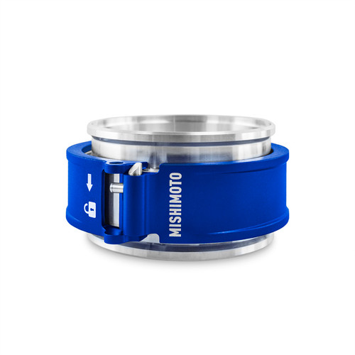 Mishimoto 3.0in Quick Release Clamp Assembly - Blue - MMCLAMP-QD-30BL Photo - Primary