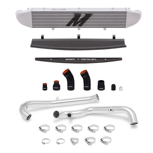 Mishimoto 2014-2016 Ford Fiesta ST 1.6L Front Mount Intercooler (Silver) Kit w/ Pipes (Silver) - MMINT-FIST-14KPSL Photo - Primary