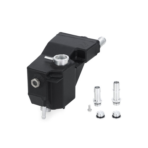 Mishimoto 11+ Ford 6.7L Powerstroke Secondary Expansion Tank - Micro-Wrinkle Black - MMRT-F2D-11SMWBK Photo - Primary