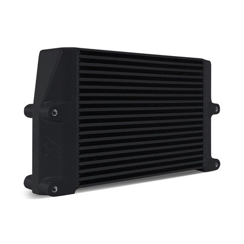 Mishimoto Heavy-Duty Oil Cooler - 10in. Same-Side Outlets - Black - MMOC-SSO-10BK Photo - Primary
