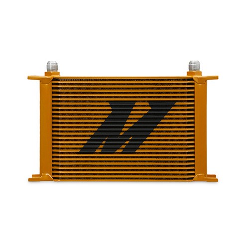 Mishimoto Universal 25-Row Oil Cooler - Gold - MMOC-25G Photo - Primary