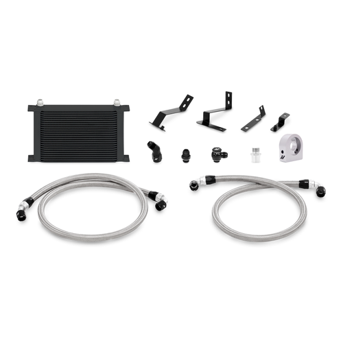 Mishimoto 2016+ Chevy Camaro Oil Cooler Kit - Black - MMOC-CAM8-16BK Photo - Primary