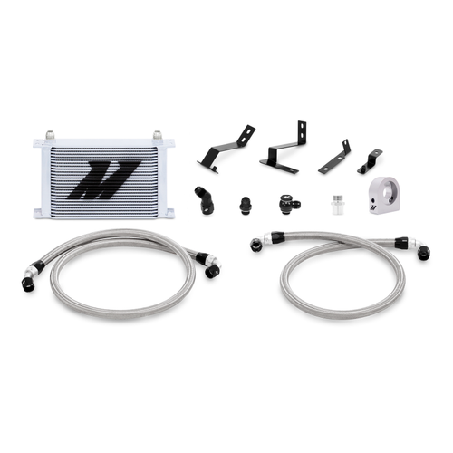 Mishimoto 2016+ Chevy Camaro Oil Cooler Kit - Silver - MMOC-CAM8-16SL Photo - Primary