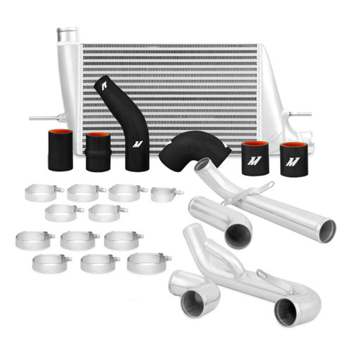 Mishimoto 08+ Mitsubishi Evo X Front-Mount Intercooler Kit - Silver - MMINT-EVO-10KSL Photo - Primary