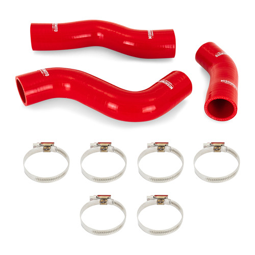 Mishimoto 92-97 Land Cruiser 4.5L I6 Silicone Radiator Hose Kit - Red - MMHOSE-LCR-92RD Photo - Primary