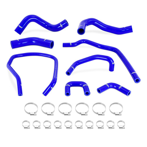 Mishimoto 04-10 Infiniti QX56 / 04-14 Titan Silicone Coolant Hose Kit - Blue - MMHOSE-TTN-04BL Photo - Primary