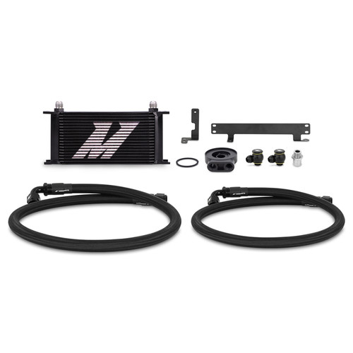 Mishimoto 2022+ Subaru WRX Oil Cooler Kit - Black - MMOC-WRX-22BK Photo - Primary