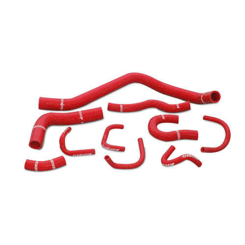 Mishimoto 88-91 Honda Civic Red Silicone Hose Kit - MMHOSE-CIV-88RD Photo - Primary