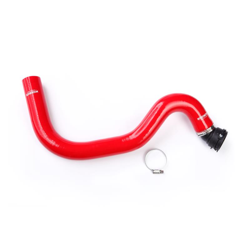 Mishimoto 15+ Ford Mustang GT Red Silicone Upper Radiator Hose - MMHOSE-MUS8-15URD Photo - Primary