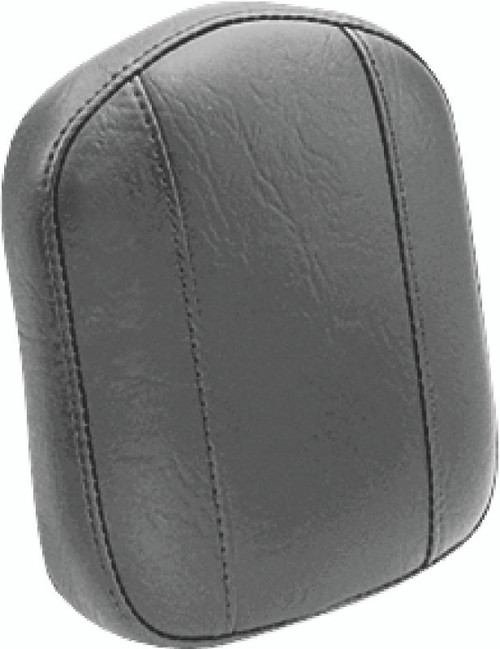 Mustang 02-09 Honda VTX1300 Retro, S ,T Wide Touring 2PC Seat w/Driver Backrest - Black Photo - Primary
