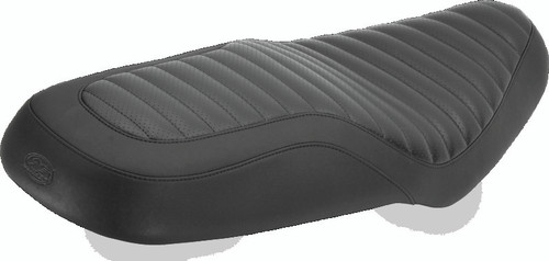 Mustang 01-15 Triumph Bonneville, T100,Scrambler, Thruxton, 2012 SE 1PC Classic Seat - Black Photo - Primary