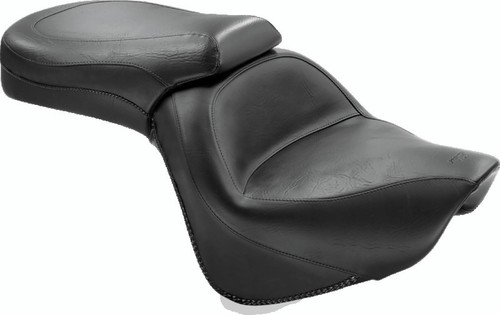 Mustang 06-21 Kawasaki Vulcan 900 Classic, Custom Standard Touring 1PC Seat - Black Photo - Primary