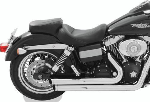Mustang 06-17 Harley Dyna Standard Touring 1PC Seat - Black Photo - Primary