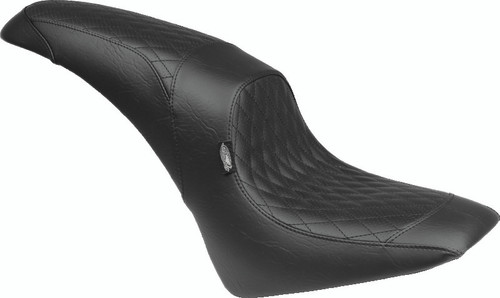 Mustang 58-84 Harley FX/FL Duke 1PC Seat Regal - Black Photo - Primary Mustang 58-84 Harley FX/FL Duke 1PC Seat Regal - Black Photo - Primary
