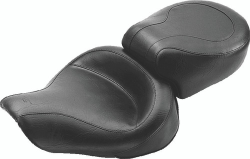 Mustang 91-05 Harley Dyna Wide Touring 1PC Seat - Black 75415 Photo - Primary
