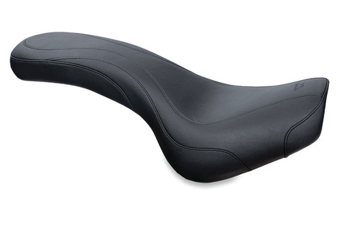 Mustang 99-15 Yamaha Road Star 1600/1700 DayTripper 1PC Seat - Black Photo - Primary