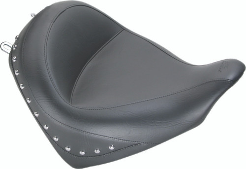 Mustang 10-21 Honda VT1300CX Fury Wide Touring Solo Seat w/Studs - Black Photo - Primary Mustang 10-21 Honda VT1300CX Fury Wide Touring Solo Seat w/Studs - Black Photo - Primary