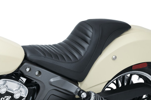 Mustang 15-21 Indian Scout Tripper Solo Seat - Black Photo - Primary