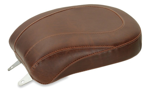 Mustang 84-06 Harley Standard Rear Tire Wide Tripper Passenger Seat - Distressed Brown Photo - Primary