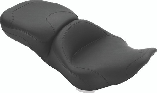 Mustang 97-07 Harley Rd King, 06-07 Str Glide, 00-05 Eagle Touring 1PC Seat - Black Photo - Primary
