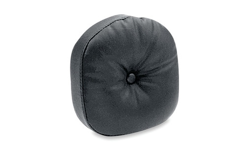 Mustang Harley Medallion Style Sissy Bar Pad Regal (6.5 inch x 6 inch) - Black Photo - Primary