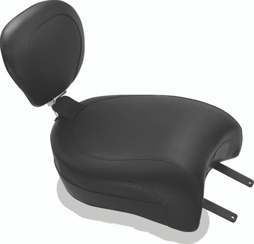 Mustang 14-21 Indian Chieftain,Chief Cl,Dark Horse,Rdmaster,Vint Touring Recessed Pass Seat - Black Photo - Primary