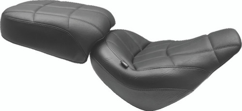 Mustang 17-21 Honda Rebel 300, 500 Tripper Passenger Seat - Black Photo - Primary