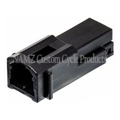 NAMZ AMP Multilock 2-Position Male Wire Cap Housing (HD 73102-96BK) - NA-174460-2 Photo - Primary
