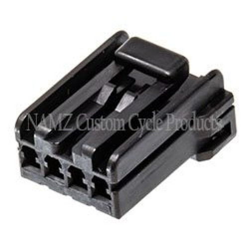 NAMZ AMP Multilock 4-Position Female Plug Housing (HD 73154-96BK) - NA-174922-2 Photo - Primary