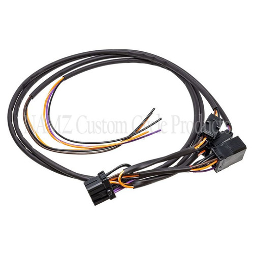 NAMZ Plug-N-Play Fender Tap Harness w/Saddlebag Pigtails (Run/Turn for Incandescent Bulbs Only) Photo - Primary