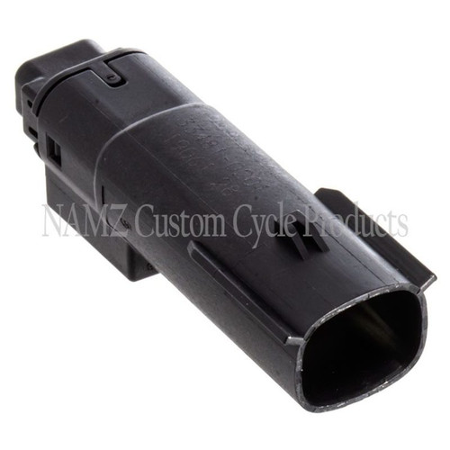 NAMZ 14-23 FL Models Right Side Handlebar Control Molex MX-150 2-Pos Male Connector (HD 69200272) Photo - Primary