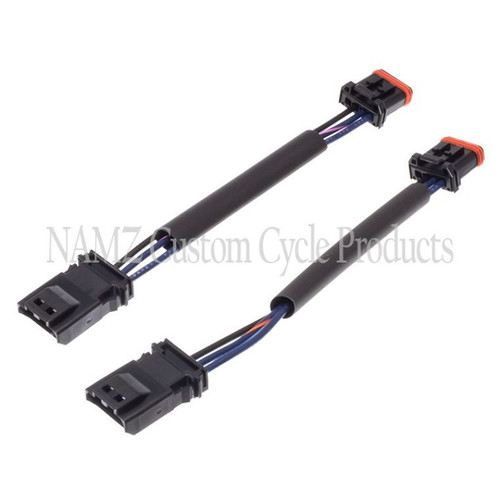 NAMZ 16-23 V-Twin Softail (Except FLSTC/FLSTN) Plug-N-Play Front Turn Signal Extension 4in. Photo - Primary