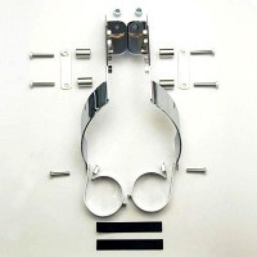 National Cycle 98-04 Suzuki VL1500 Intruder Beaded Wide Mount Chrome Kit - KIT-BH User 1