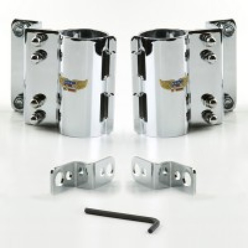 National Cycle 84-99 Yamaha XV750-1100 Wide Mount Chrome Kit - KIT-CJH User 1