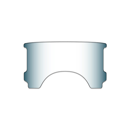 National Cycle 77-93 Harley Davidson FLHS Heritage Replacement Window-Clear - 23030 User 1