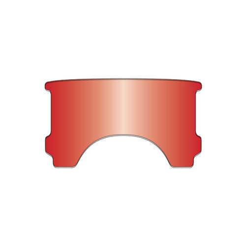 National Cycle 77-93 Harley Davidson FLHS Heritage Replacement Window-Red - 23031 User 1