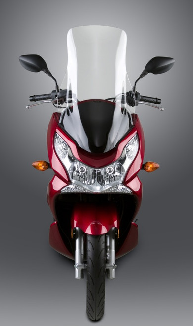 National Cycle 13-14 Honda PCX150/PCX125 Scooter- V Stream/ Wave Mid/Std. Windshield-Clear - N20051 User 1