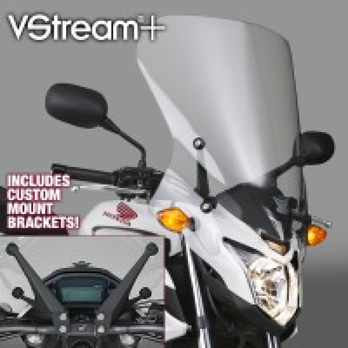 National Cycle 13-18 Honda CB500F- V Stream/ Wave Tall Windshield-Clear - N20056 User 1