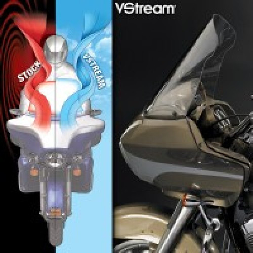 National Cycle 98-13 HD FLTR/X Roa Glide/FLTRU/FLTRUSE RoadGlide Ultra VS Tall Windshield-Clear - N20421 User 1