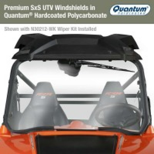 National Cycle 11-18 Polaris RZR 570/ 900 XP/ 800 Full Windshield Wiper Ready - N30212 User 1