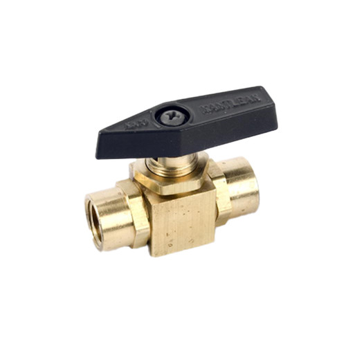 Nitrous Express 1/4 NPT Nitrous Control Valve (Brass Body w/Stainless Ball) - 15850