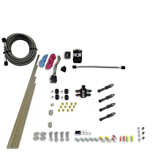 Nitrous Express Dry Direct Port Nitrous Kit 4 Cyl w/10lb Black Bottle (Special Order Drop Ship Only) - 93046-10-B User 1